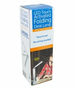 TVTimeDirect Outdoor & Garden LED Touch Activated Folding Desk Lamp- A Perfect Desktop Companion