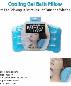 TVTimeDirect Bed & Bath Cooling Gel Bath Pillow