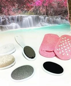 TVTimeDirect Deluxe Pedicure Foot System With Bonus Moisturizing Gel Socks