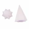 TVTimeDirect Houseware Geometrics Color Changing Flameless Wax LED Ornaments (2 Pack)- Stars