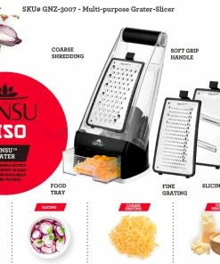 TVTimeDirect Ginsu Multi-Purpose Grater/Slicer