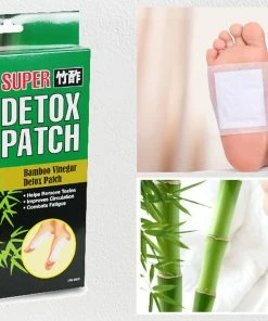 TVTimeDirect Health & Beauty Chikusaku Gold Super Bamboo Vinegar Foot Detox Patches - 8 Pack