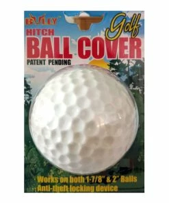 TVTimeDirect Bully Golf Ball Hitch Cover - Fits 1 7/8" Or 2"