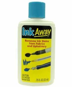 TVTimeDirect Ink Away- Removes Ink Stains From Fabric And Upholstery, 0.75 Fl. Oz.