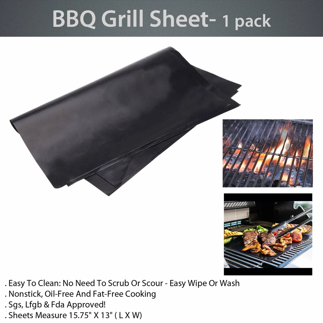 TVTimeDirect BBQ Grill Sheet- 1 Pack Kitchen 3 TVTimeDirect BBQ Grill Sheet- 1 Pack Kitchen