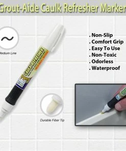 TVTimeDirect Grout-Aide Caulk Refresher Houseware
