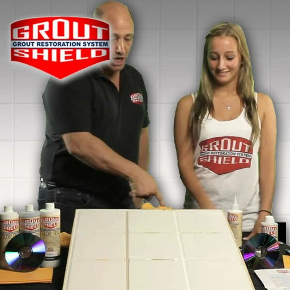 TVTimeDirect Grout Shield GS8IWH 8-Ounce Color Seal Kit, White 4 TVTimeDirect Grout Shield GS8IWH 8-Ounce Color Seal Kit, White