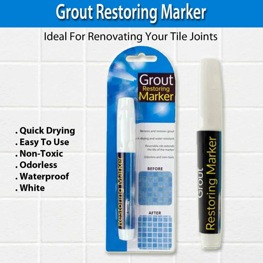 TVTimeDirect Grout Restoring Marker Houseware 5 TVTimeDirect Grout Restoring Marker Houseware