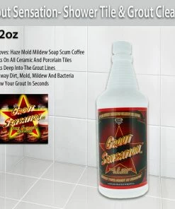 TVTimeDirect Grout Sensation- Shower Tile & Grout Cleaner 32oz