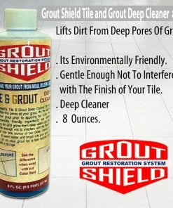 TVTimeDirect Grout Shield Tile And Grout Deep Cleaner 8oz
