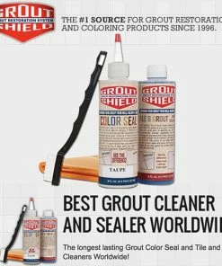 TVTimeDirect Outdoor & Garden Grout Shield GS8IAL 8-Ounce Color Seal Kit, Almond