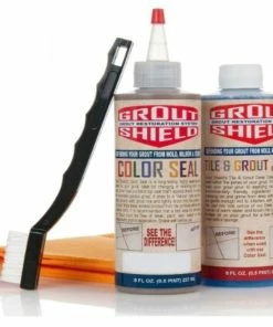 TVTimeDirect Grout Shield Grout Restoration System-(Suede) Outdoor & Garden
