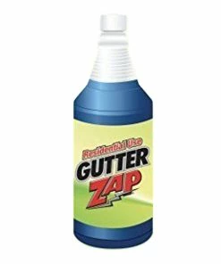 TVTimeDirect Gutter Zap Environmentally Safe Black Streak Gutter Cleaner, Commercial -32 Fl Oz. (1 Quart)