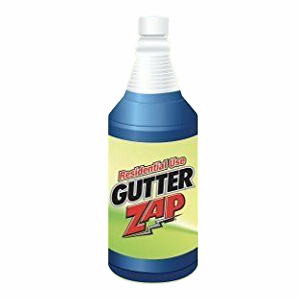 TVTimeDirect Gutter Zap Environmentally Safe Black Streak Gutter Cleaner, Commercial -32 Fl Oz. (1 Quart) 3 TVTimeDirect Gutter Zap Environmentally Safe Black Streak Gutter Cleaner, Commercial -32 Fl Oz. (1 Quart)