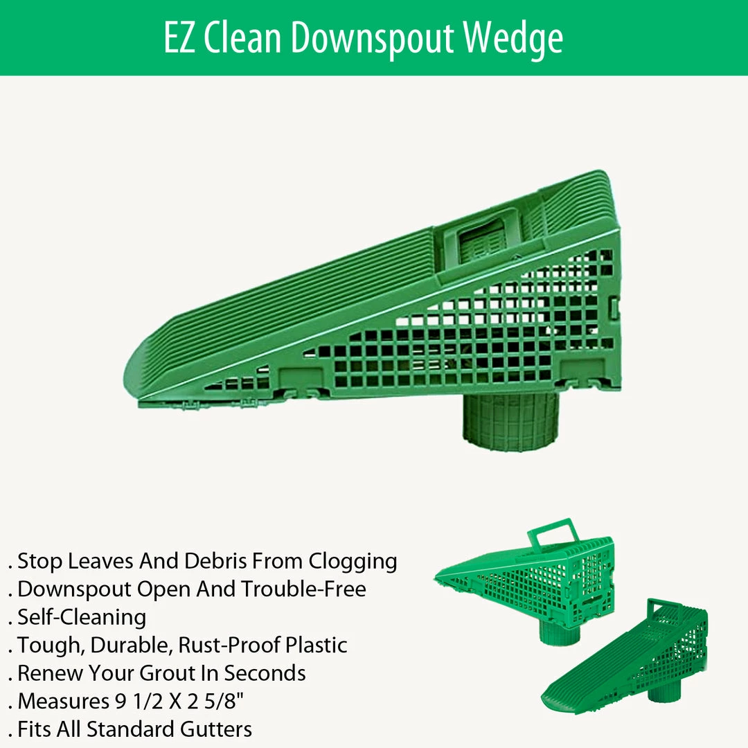 TVTimeDirect EZ Clean Downspout Wedge 6 TVTimeDirect EZ Clean Downspout Wedge