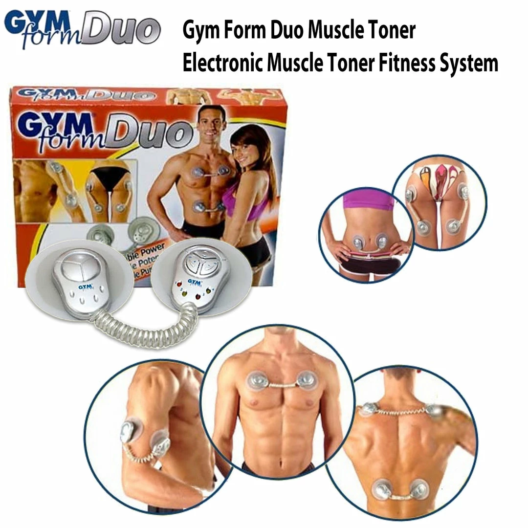 TVTimeDirect Gym Form Duo Muscle Toner- Electronic Muscle Toner Fitness System Houseware 7 TVTimeDirect Gym Form Duo Muscle Toner- Electronic Muscle Toner Fitness System Houseware