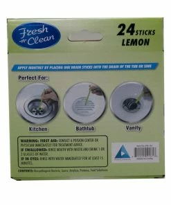 TVTimeDirect Drain Sticks - Lemon - 24 Sticks Outdoor & Garden 8 TVTimeDirect Drain Sticks - Lemon - 24 Sticks Outdoor & Garden