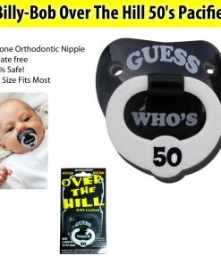 TVTimeDirect Baby Billy-Bob Over The Hill 50's Pacifier