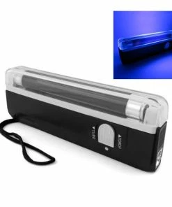 TVTimeDirect Handheld UV Black Light Torch Portable Blacklight With LED