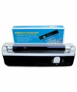 TVTimeDirect Handheld UV Black Light Torch Portable Blacklight With LED