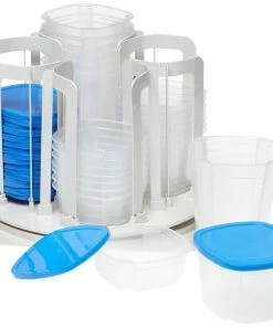 TVTimeDirect Swirl Around Storage Container Organizer Kitchen
