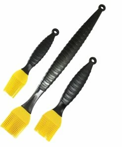 TVTimeDirect Bed & Bath Silicone Brush- Set Of 3