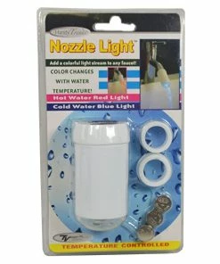 TVTimeDirect Handy Trends Nozzle Light - Temperature Controlled Faucet Light Outdoor & Garden