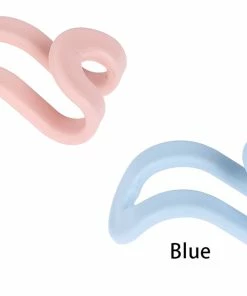 TVTimeDirect Hanger Hooks- Easy Hook Closet Organizer - Blue - 5 Pack Houseware