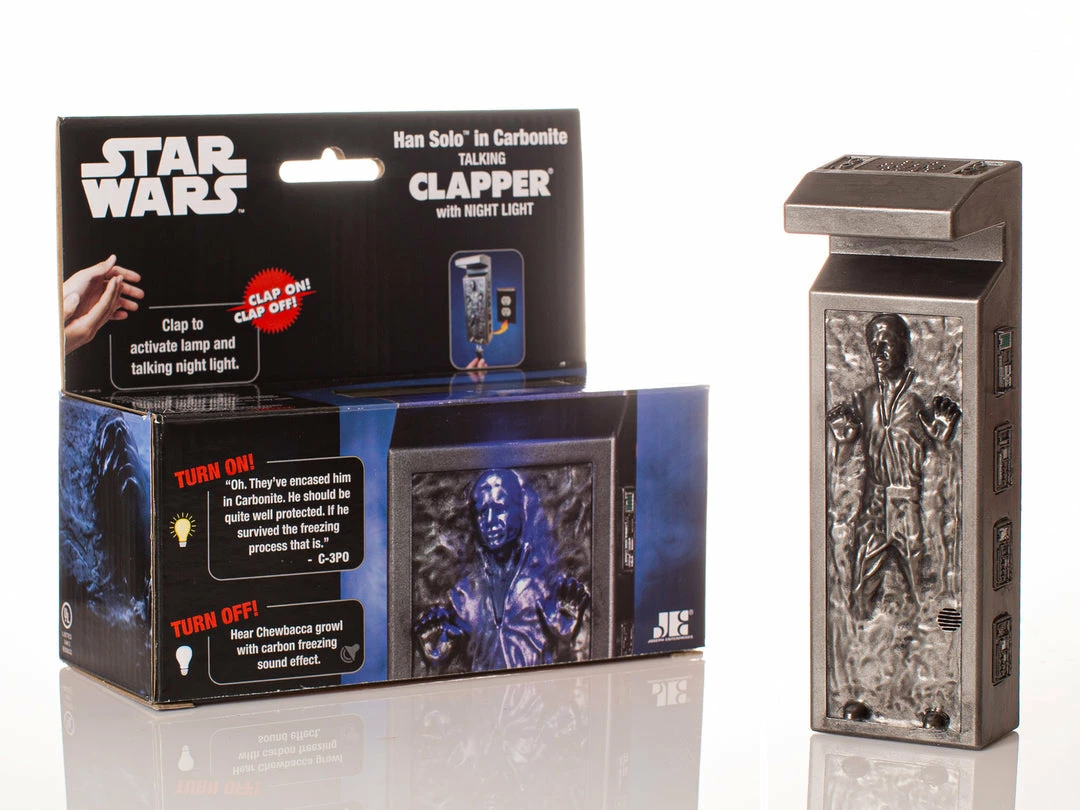 TVTimeDirect Han Solo In Carbonite Talking Clapper With Night Light 8 TVTimeDirect Han Solo In Carbonite Talking Clapper With Night Light