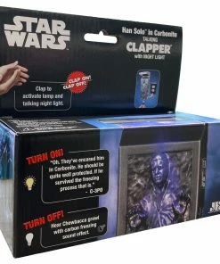 TVTimeDirect Han Solo In Carbonite Talking Clapper With Night Light