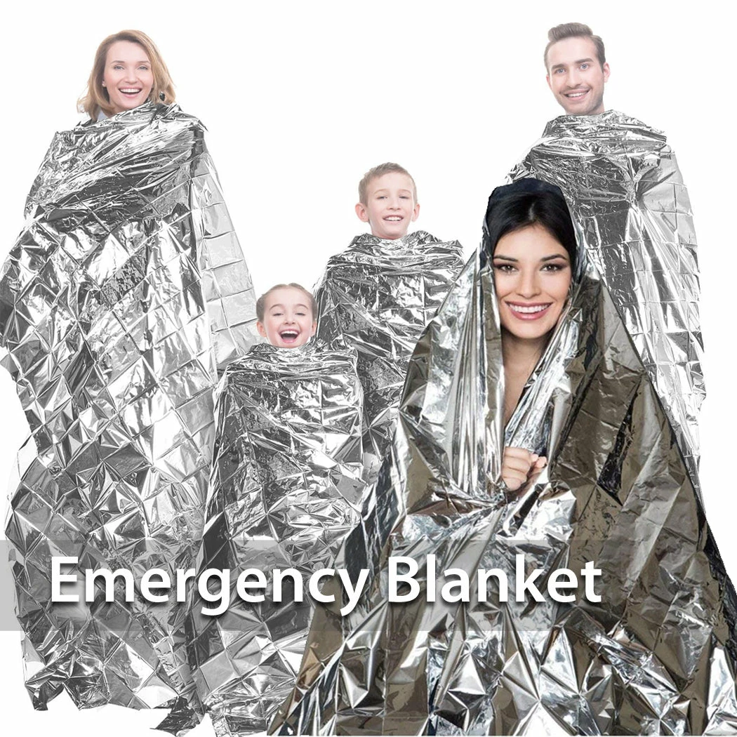 TVTimeDirect Emergency Blanket- Set Of 2 4 TVTimeDirect Emergency Blanket- Set Of 2