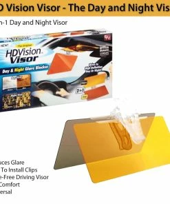 TVTimeDirect Automotive HD Vision Visor - The Day And Night Visor For Your Car 7 TVTimeDirect Automotive HD Vision Visor - The Day And Night Visor For Your Car