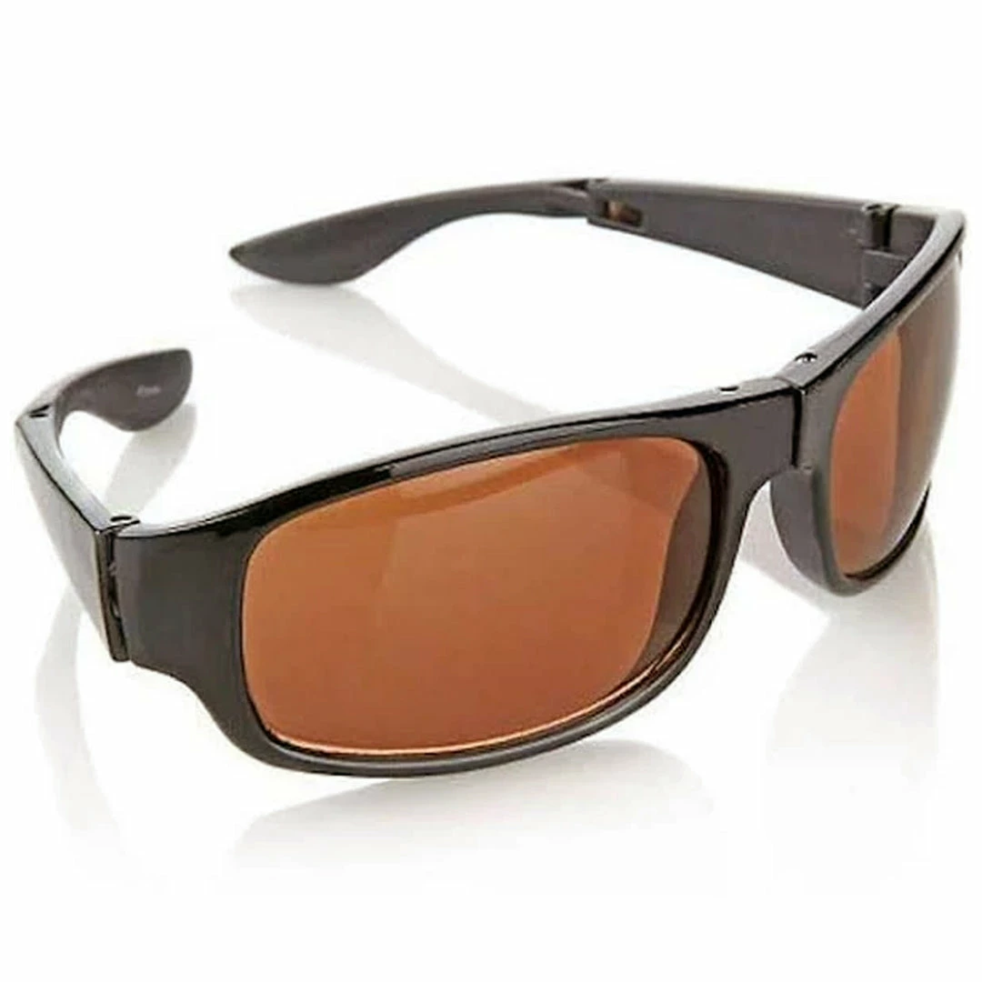 TVTimeDirect HD Vision Fold Aways Sunglasses Deluxe- 2 Pack (Tortoise) 6 TVTimeDirect HD Vision Fold Aways Sunglasses Deluxe- 2 Pack (Tortoise)