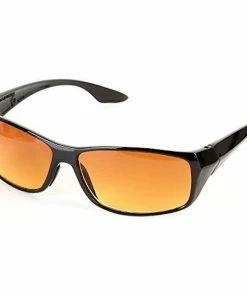 TVTimeDirect HD Vision Ultra Sunglasses - Unisex- Adult- Black