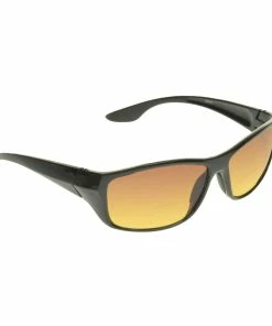 TVTimeDirect HD Vision Sunglasses- Cristal- Unisex- Adult- Black