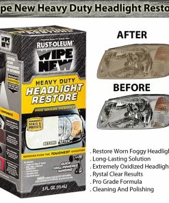 TVTimeDirect Automotive Wipe New Heavy Duty Headlight Restore