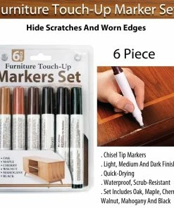 TVTimeDirect Furniture Touch-Up Marker Set - 6 Piece Set