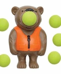 TVTimeDirect Hog Wild Bear Popper Pop Foam Balls Up To 20 Feet - 6 Balls Included - Age 4+ Toys & Games