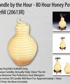 TVTimeDirect Candle By The Hour - 80 Hour Honey Pot Refill (20613R)