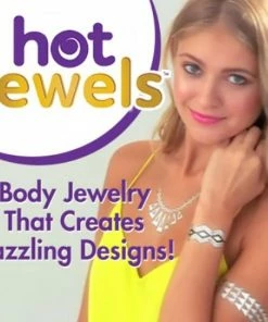 TVTimeDirect Hot Jewels - Metallic Temporary Tattoos - Tribal Health & Beauty