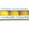 TVTimeDirect All Natural Complete Laundry System Balls Keep Your Clothes Separated Houseware