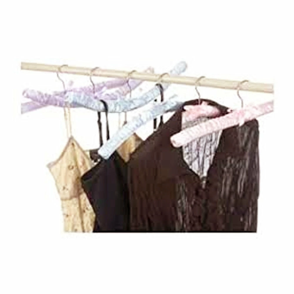 TVTimeDirect Houseware Bend A Hanger Satin Finish - Foam Construction 6 Pack 3 TVTimeDirect Houseware Bend A Hanger Satin Finish - Foam Construction 6 Pack
