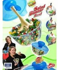 TVTimeDirect Chef Salad Blaster Bowl- Large Salad Bowl Kitchen 11 TVTimeDirect Chef Salad Blaster Bowl- Large Salad Bowl Kitchen
