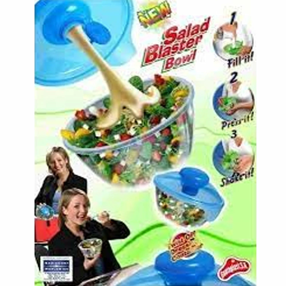 TVTimeDirect Chef Salad Blaster Bowl- Large Salad Bowl Kitchen 7 TVTimeDirect Chef Salad Blaster Bowl- Large Salad Bowl Kitchen