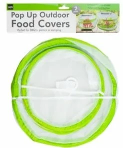 TVTimeDirect Pop Up Outdoor Food Cover Plate Cover Bowl Cover -2 Pack