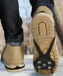 TVTimeDirect Ideas In Motion Tread Pro Ice Cleats - One Size- Black 12 TVTimeDirect Ideas In Motion Tread Pro Ice Cleats - One Size- Black