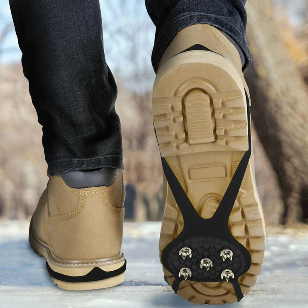 TVTimeDirect Ideas In Motion Tread Pro Ice Cleats - One Size- Black 6 TVTimeDirect Ideas In Motion Tread Pro Ice Cleats - One Size- Black