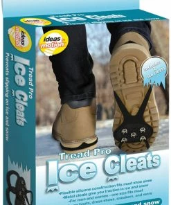 TVTimeDirect Ideas In Motion Tread Pro Ice Cleats - One Size- Black
