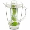 TVTimeDirect Eternal Kitchen Ideas Fruit Infusion Flavor Pitcher 94oz Clear