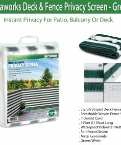 TVTimeDirect Houseware Ideaworks Deck & Fence Privacy Screen - Green